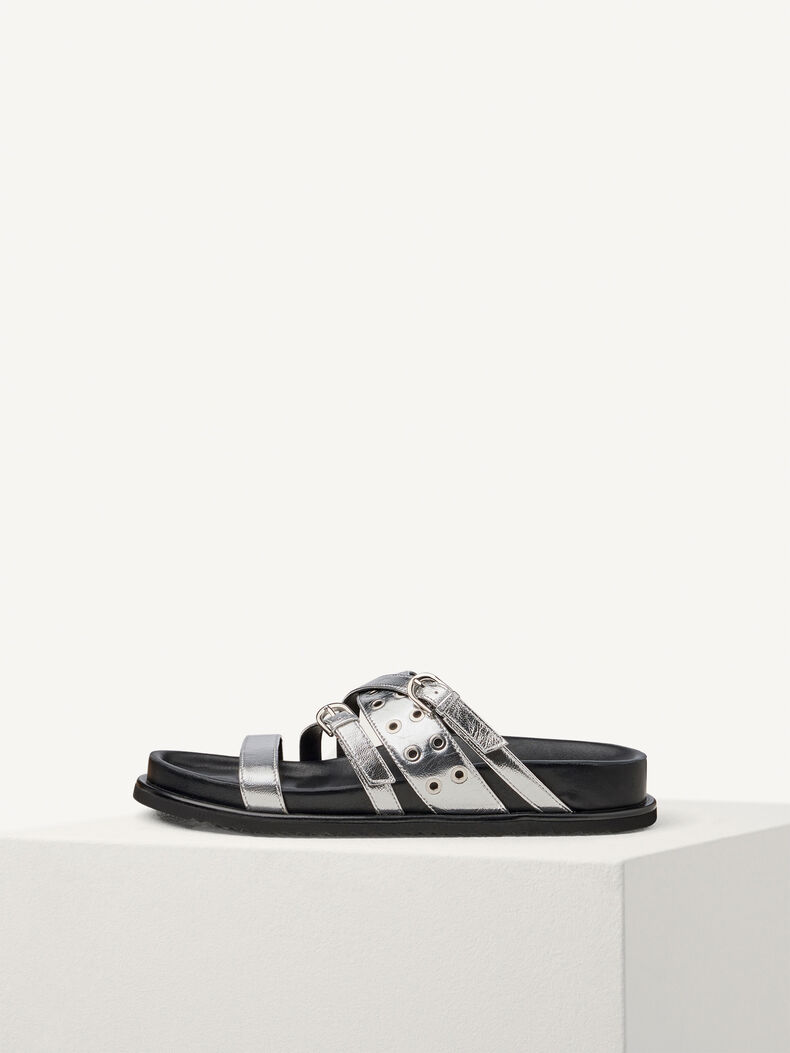 Pantolette, SILVER, hi-res