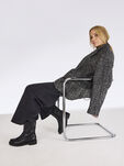 Lederstiefelette - schwarz, BLACK LEATHER, hi-res