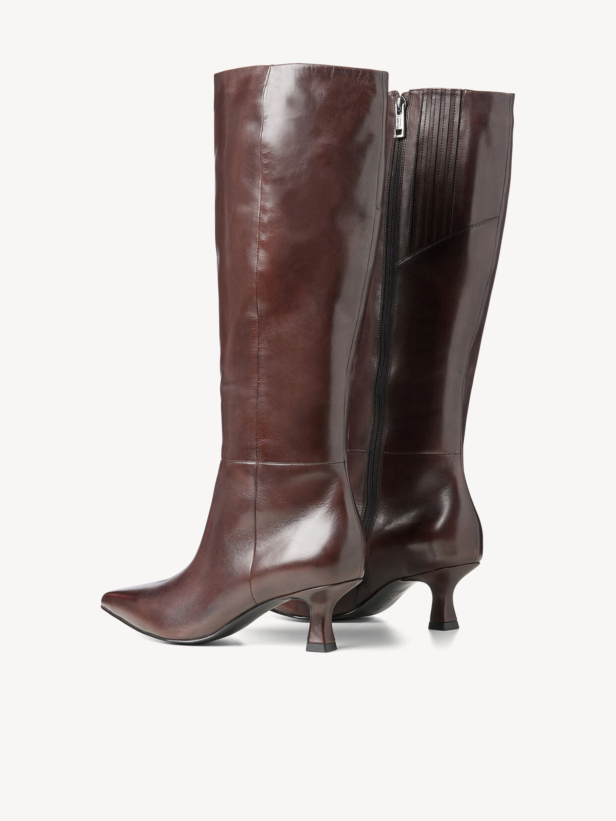 Lederstiefelette - braun, MOCCA, hi-res