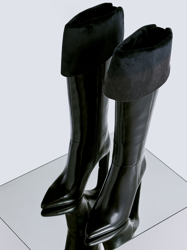 Overknee boots - black, BLACK, hi-res