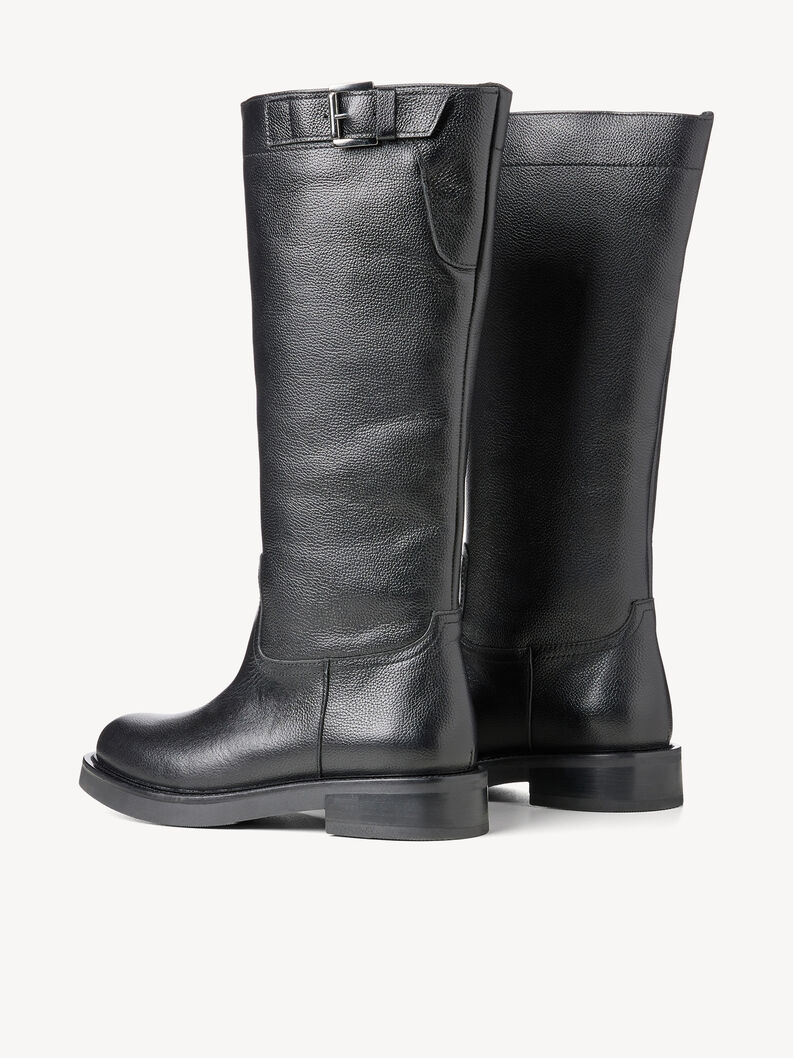 Lederstiefel - schwarz, BLACK LEATHER, hi-res