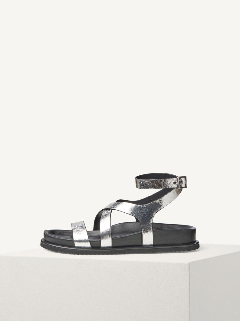 Sandal, SILVER, hi-res