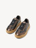 Basket en cuir - marron, BLACK/BRONCE, hi-res