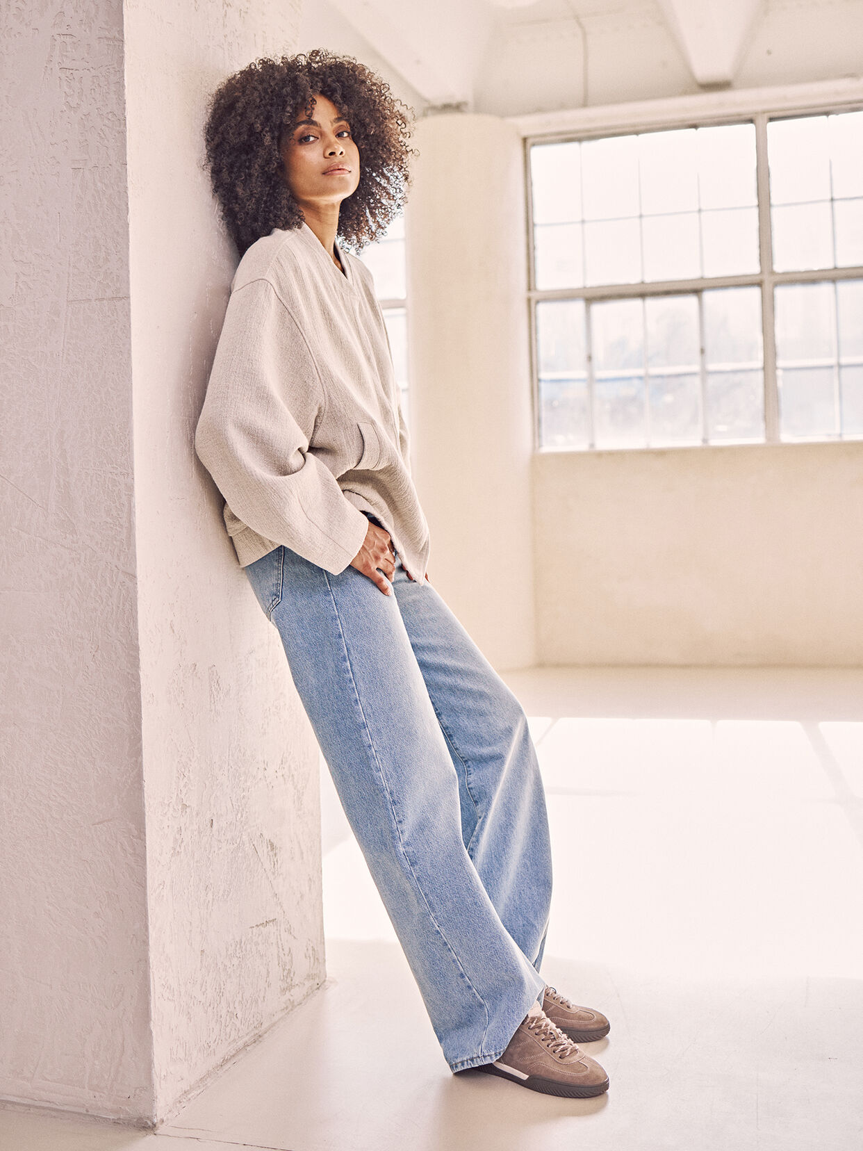 Sneaker, TAUPE, hi-res