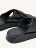 Leather Mule - black, BLACK, hi-res
