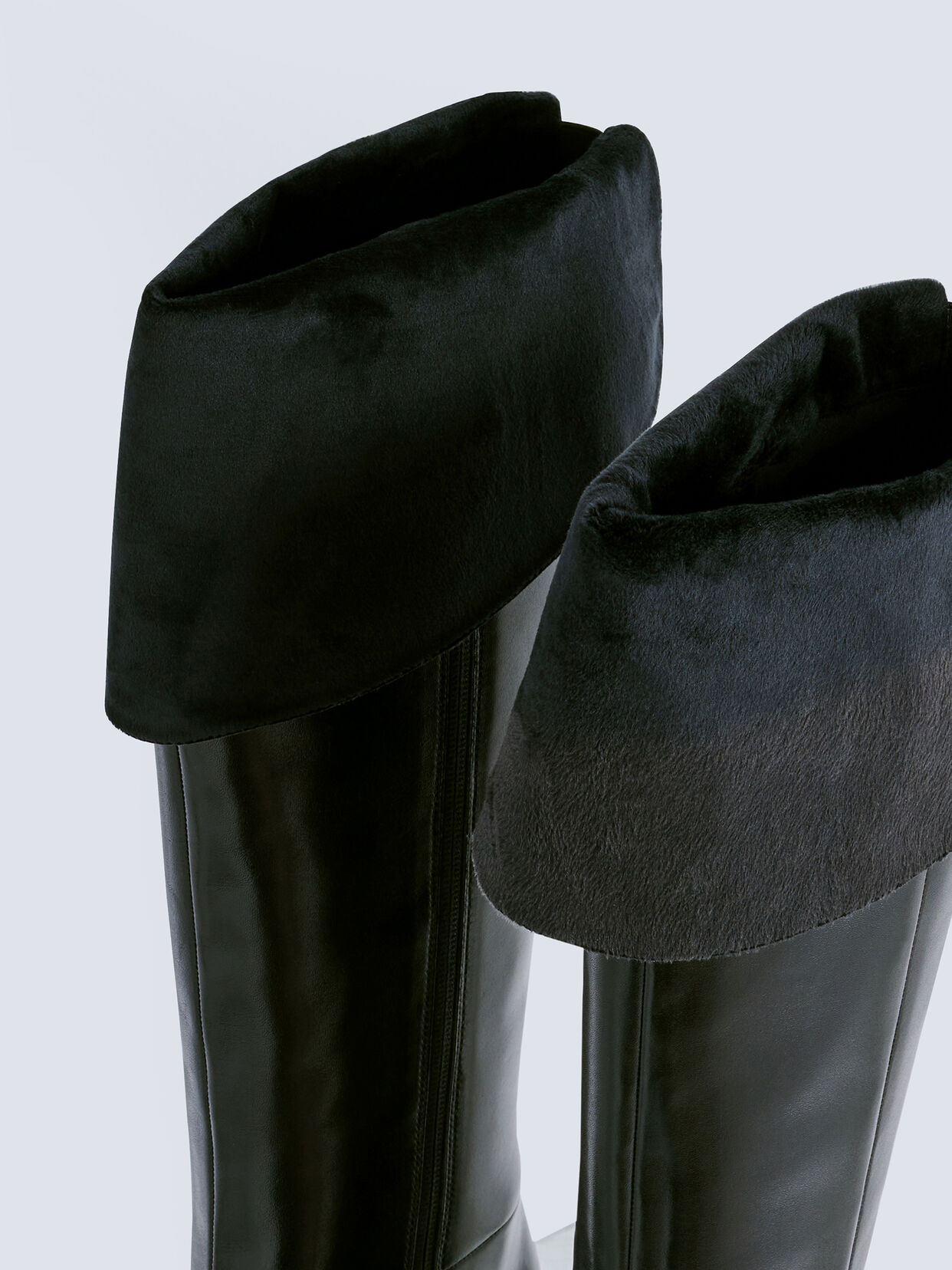 Overknee - schwarz, BLACK, hi-res