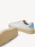 Leather Sneaker - beige, WHITE COMB, hi-res