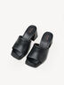 Mule en cuir - noir, BLACK, hi-res