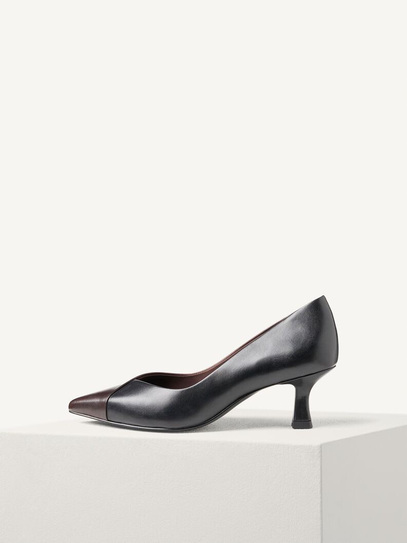 Leather Pumps - brown, MOCCA COMB, hi-res