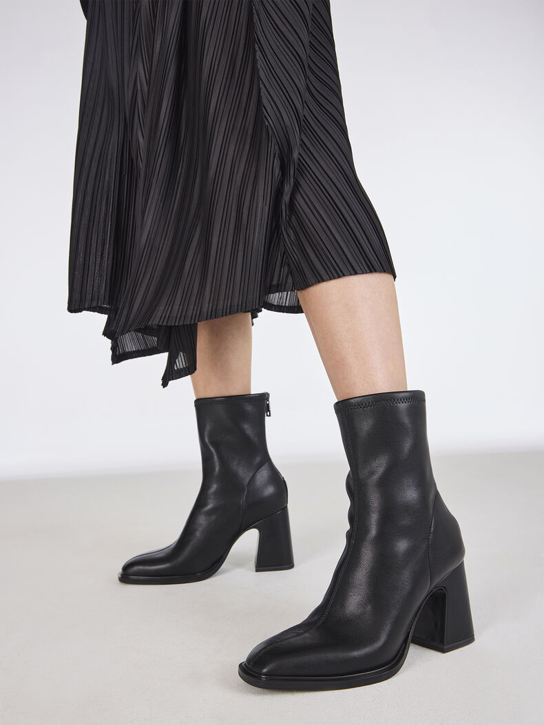 Stiefelette - schwarz, BLACK, hi-res