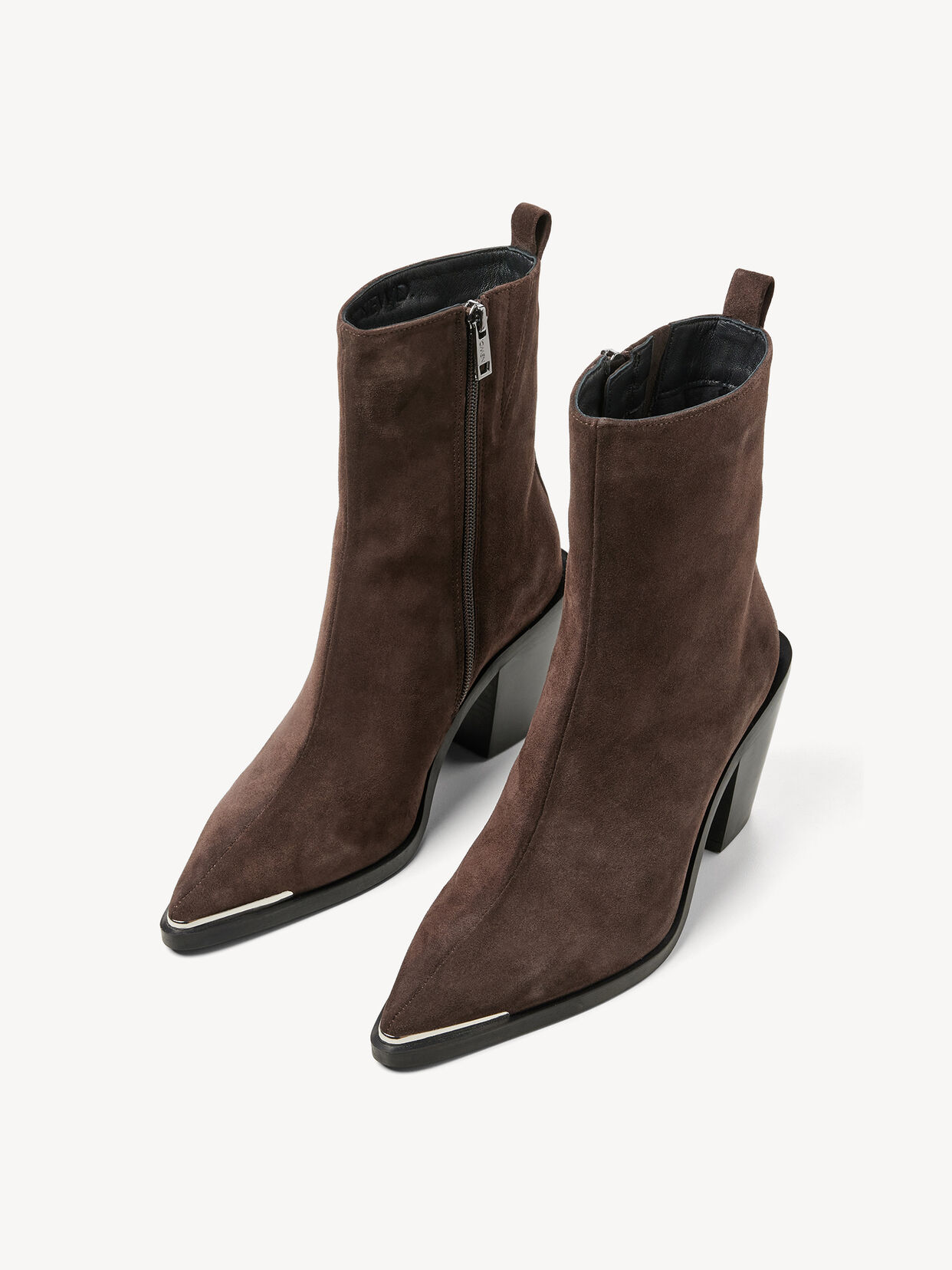 Lederstiefelette - braun, MOCCA, hi-res