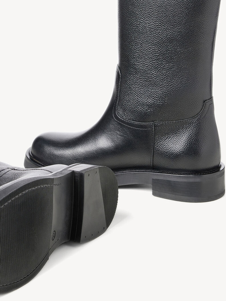 Lederstiefel - schwarz, BLACK LEATHER, hi-res