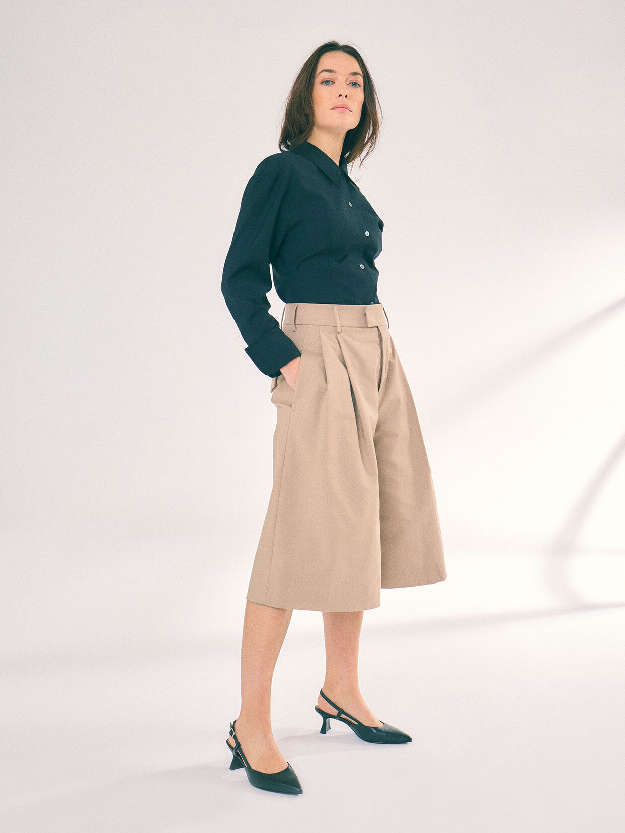 Slingpumps, BLACK, hi-res