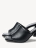 Mule en cuir - noir, BLACK, hi-res