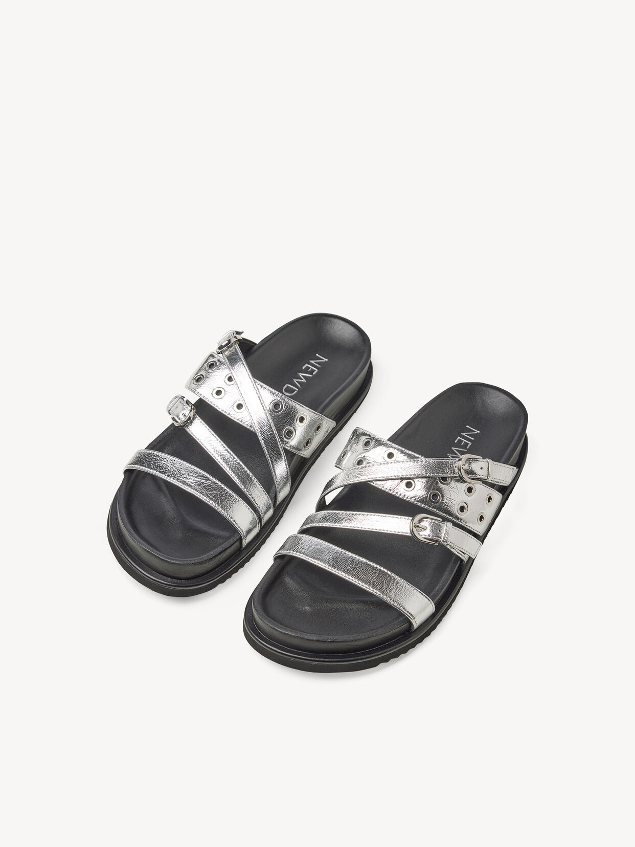 Pantolette, SILVER, hi-res