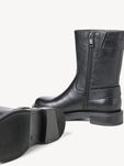 Lederstiefelette - schwarz, BLACK LEATHER, hi-res