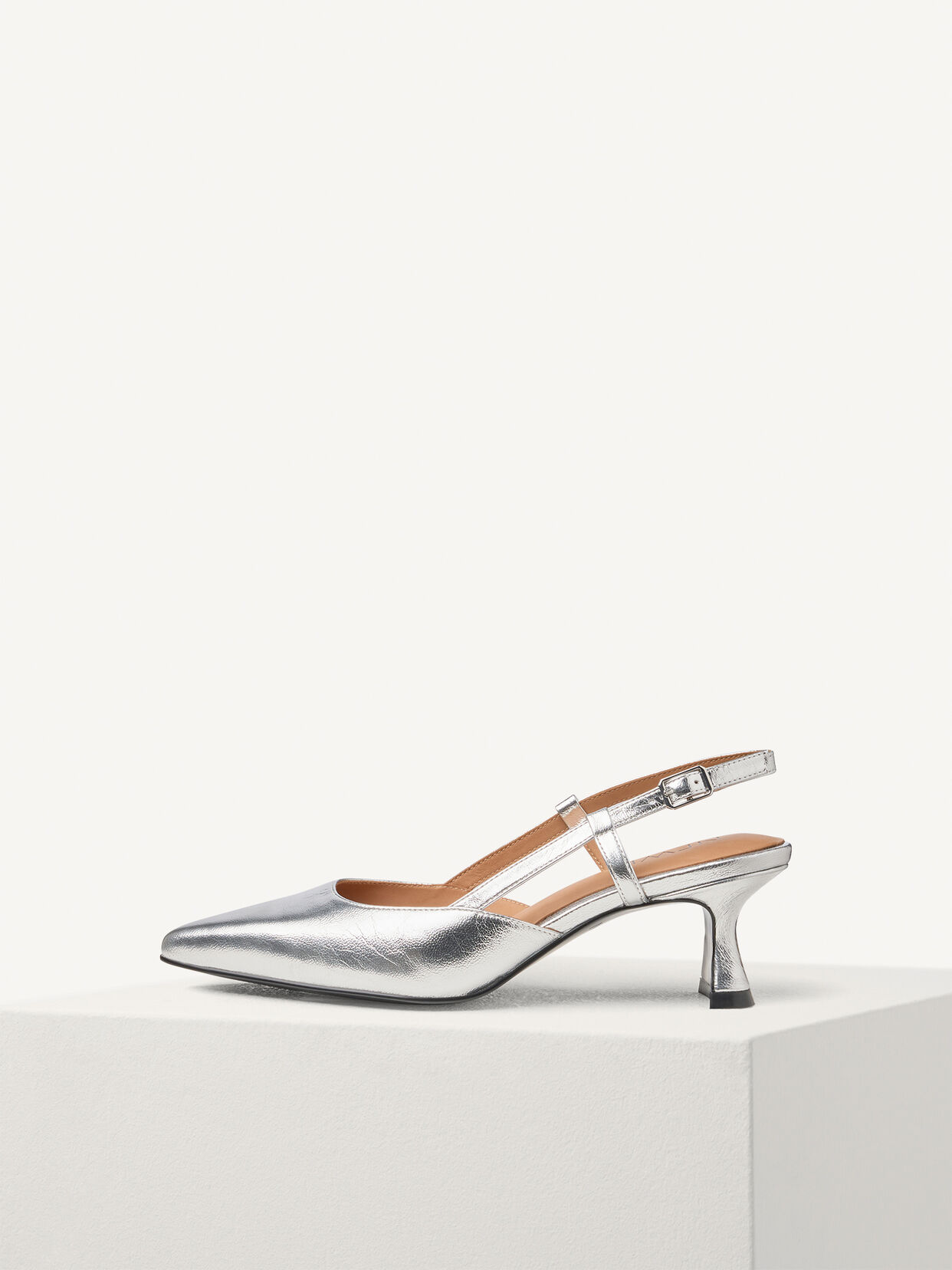 Slingpumps, SILVER, hi-res