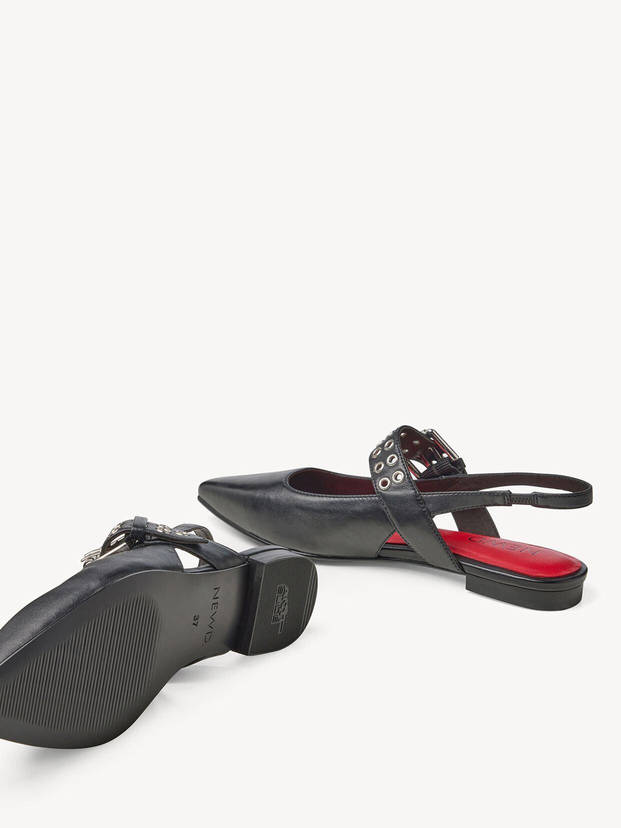 Slingpumps, BLACK, hi-res