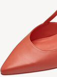 Lederslingpumps - orange, ORANGE, hi-res