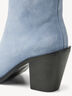 Lederstiefelette - blau, LIGHT BLUE, hi-res