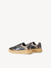 Basket en cuir - marron, BLACK/BRONCE, hi-res