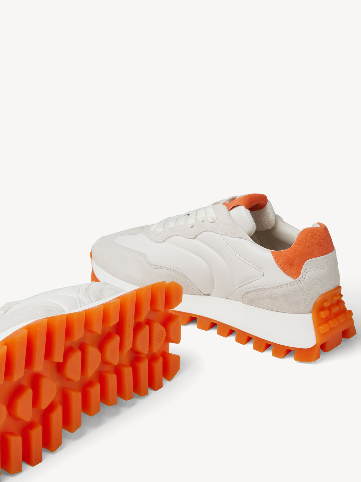 Ledersneaker - beige, IVORY COMB, hi-res
