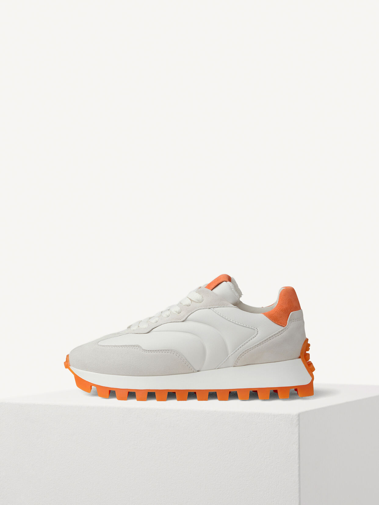 Ledersneaker - beige, IVORY COMB, hi-res
