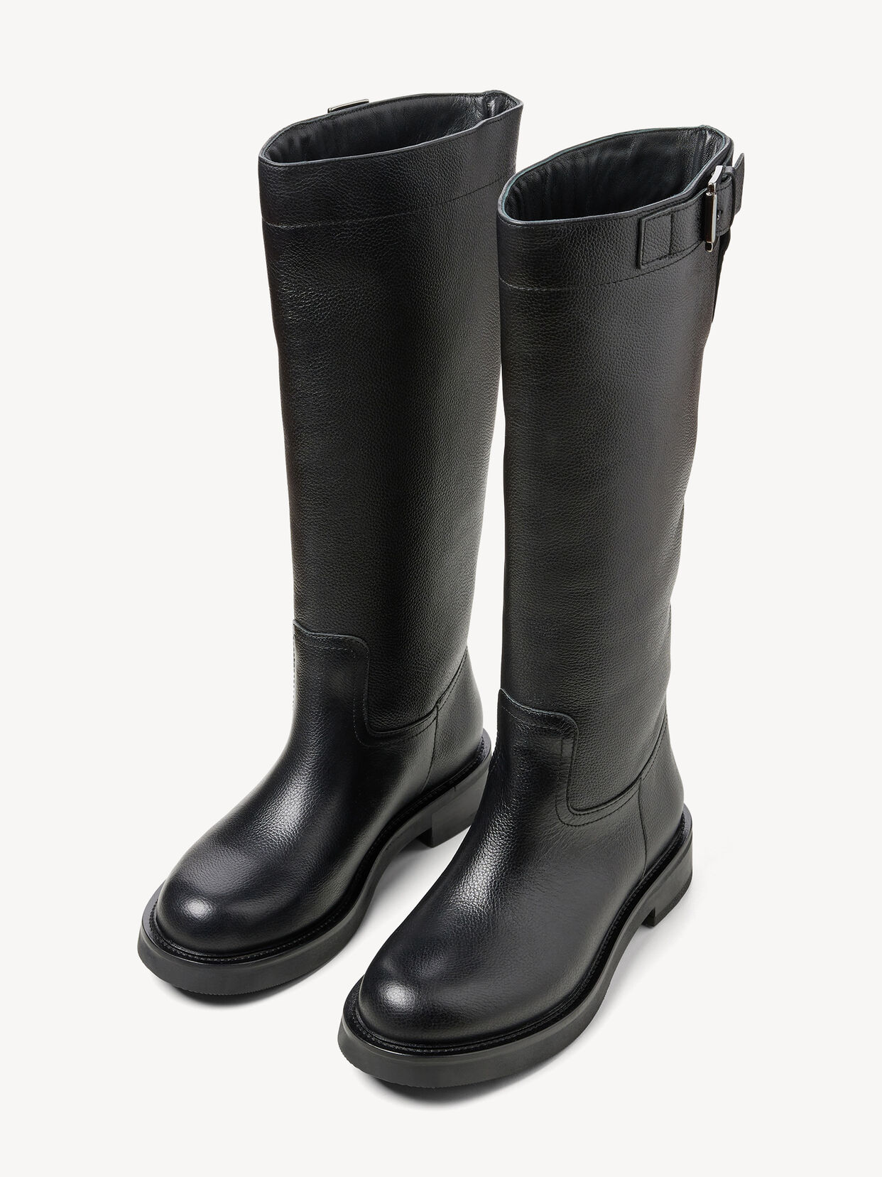 Lederstiefel - schwarz, BLACK LEATHER, hi-res