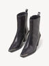Leather Bootie - black, BLACK LEATHER, hi-res