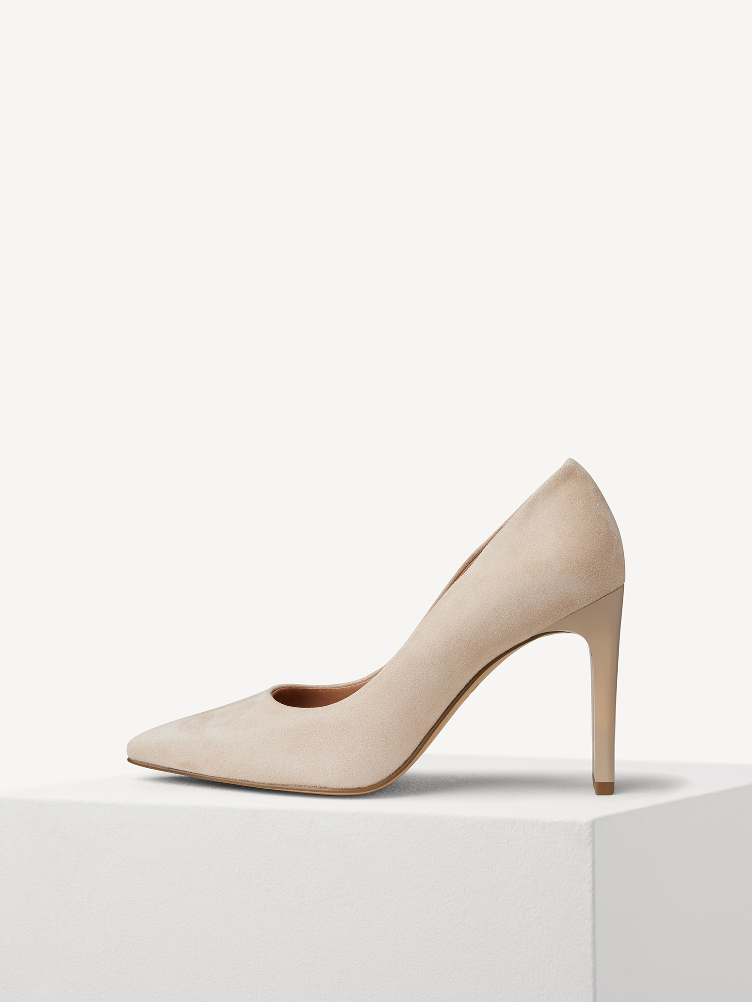 Lederpumps - beige